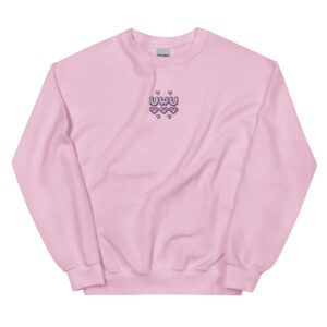 Embroidered Pixelated UwU Sweatshirt