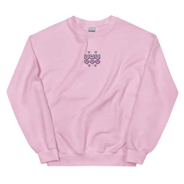 Embroidered Pixelated UwU Sweatshirt