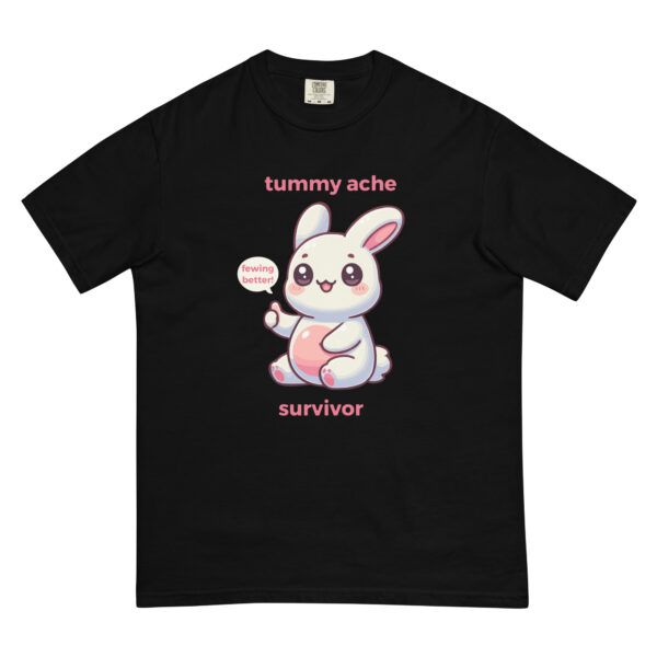 "Tummy Ache Survivor" Bunny T-Shirt